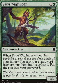 Satyr Wayfinder - Commander 2016