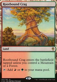 Rootbound Crag - Commander 2016
