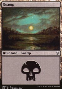 Swamp 1 - Commander 2016