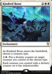 Kindred Boon - Commander 2017