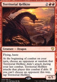 Territorial Hellkite - Commander 2017