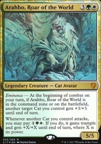 Arahbo, Roar of the World - Commander 2017