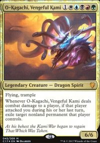 O-Kagachi, Vengeful Kami - Commander 2017
