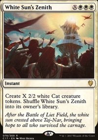 White Sun's Zenith - Commander 2017