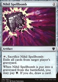 Nihil Spellbomb - Commander 2017