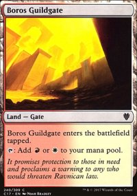 Boros Guildgate - Commander 2017