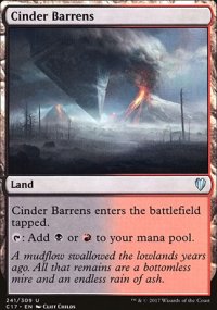 Cinder Barrens - Commander 2017