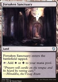 Forsaken Sanctuary - Commander 2017
