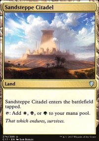 Sandsteppe Citadel - Commander 2017