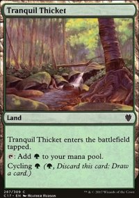 Tranquil Thicket - Commander 2017