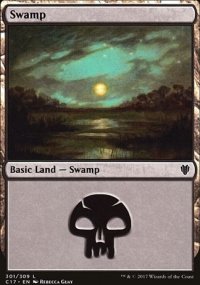 Swamp 1 - Commander 2017