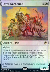 Loyal Warhound - Prerelease Promos