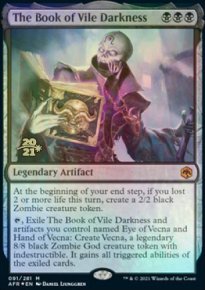 The Book of Vile Darkness - Prerelease Promos
