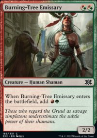 Burning-Tree Emissary 1 - Double Masters 2022