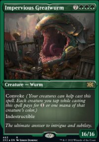 Impervious Greatwurm 2 - Double Masters 2022