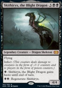 Skithiryx, the Blight Dragon - Double Masters