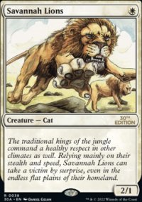 Savannah Lions 1 - Magic 30th Anniversary Edition