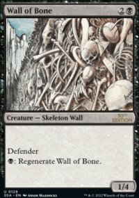 Wall of Bone 1 - Magic 30th Anniversary Edition