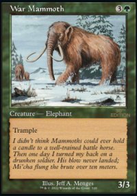 War Mammoth 2 - Magic 30th Anniversary Edition