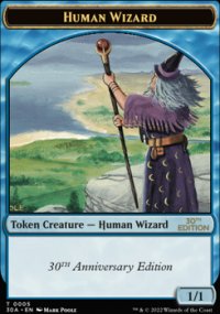 Human Wizard - Magic 30th Anniversary Edition