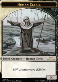 Human Cleric - Magic 30th Anniversary Edition