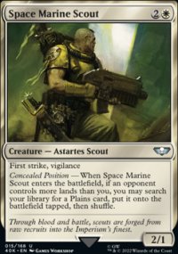 Space Marine Scout - Warhammer 40,000
