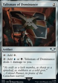 Talisman of Dominance - Warhammer 40,000