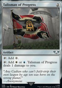 Talisman of Progress - Warhammer 40,000