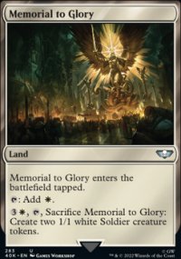 Memorial to Glory - Warhammer 40,000
