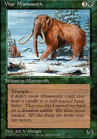 War Mammoth - 4th Edition