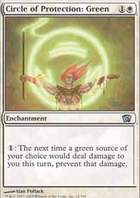 Circle of Protection: Green - 8th Edition