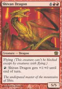 Shivan Dragon - 8th Edition