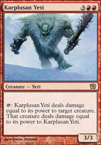 Karplusan Yeti - 9th Edition