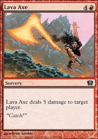 Lava Axe - 9th Edition