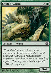 Spined Wurm - 9th Edition