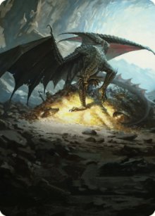 Ancient Copper Dragon - Art 1 - Commander Legends: Battle for Baldur's Gate - Art Series