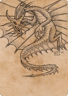 Ancient Gold Dragon - Art 5 - Commander Legends: Battle for Baldur's Gate - Art Series