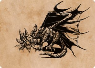 Ancient Copper Dragon - Art 3 - Commander Legends: Battle for Baldur's Gate - Art Series