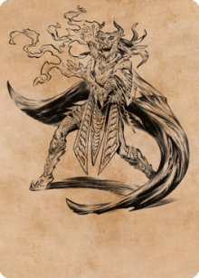 Livaan, Cultist of Tiamat - Art 1 - Commander Legends: Battle for Baldur's Gate - Art Series