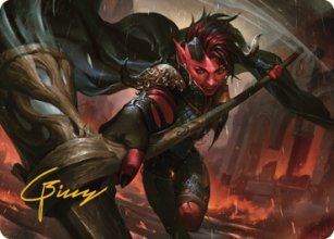 Karlach, Fury of Avernus - Art 2 - Commander Legends: Battle for Baldur's Gate - Art Series