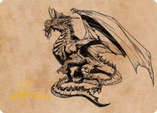 Ancient Silver Dragon - Art 4 - Commander Legends: Battle for Baldur's Gate - Art Series