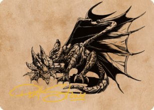 Ancient Copper Dragon - Art 4 - Commander Legends: Battle for Baldur's Gate - Art Series