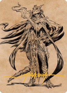 Lozhan, Dragons' Legacy - Art 2 - Commander Legends: Battle for Baldur's Gate - Art Series
