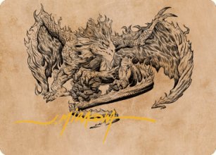 Miirym, Sentinel Wyrm - Art 2 - Commander Legends: Battle for Baldur's Gate - Art Series