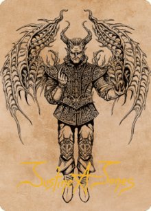 Raphael, Fiendish Savior - Art 4 - Commander Legends: Battle for Baldur's Gate - Art Series