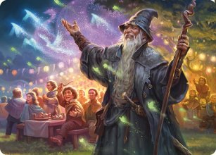 Gandalf, Friend of the Shire - Art 1 - The Lord of the Rings - Art Series