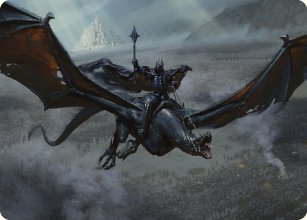 Lord of the Nazgl - Art 1 - The Lord of the Rings - Art Series