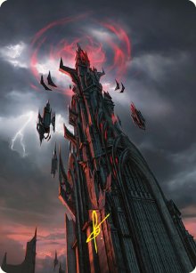 Barad-dr - Art 2 - The Lord of the Rings - Art Series
