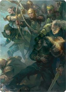 Galadhrim Brigade - Art - The Lord of the Rings - Art Series