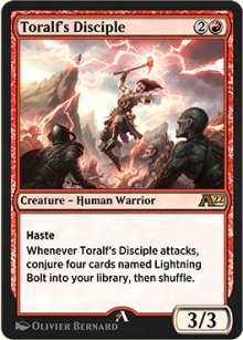 Toralf's Disciple - Alchemy: Exclusive Cards